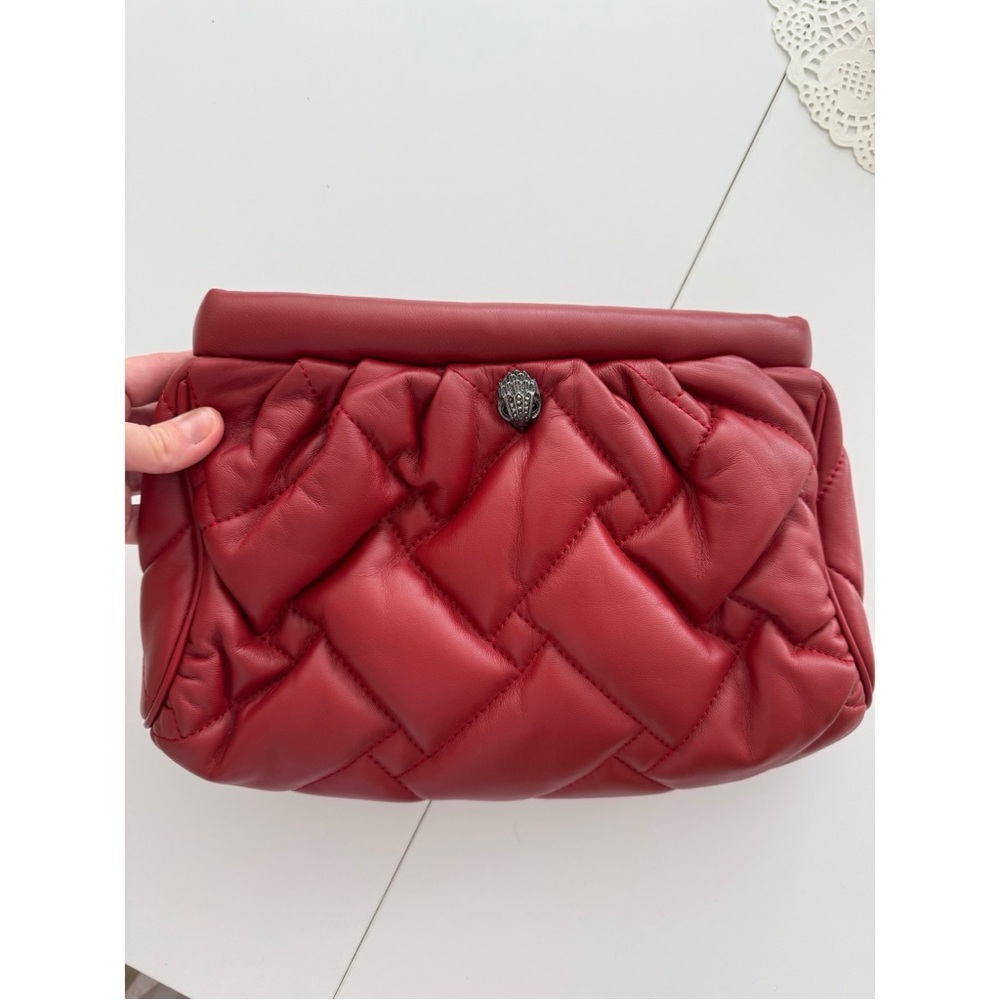 Red Quilted Women's Bag